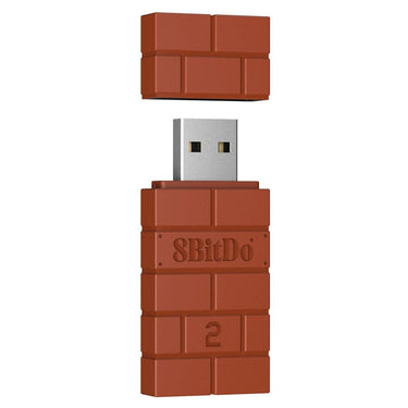 8BitDo USB Wireless Adapter 2: Use your favourite PS5/4/3, Switch Pro, Joy-con on PC, Mac, Raspberry Pi, Switch from NSE Imports #2.